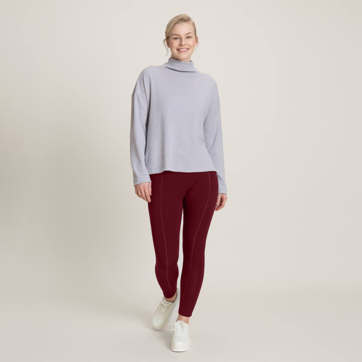 LEMPI treenileggingsit, viininpunainen